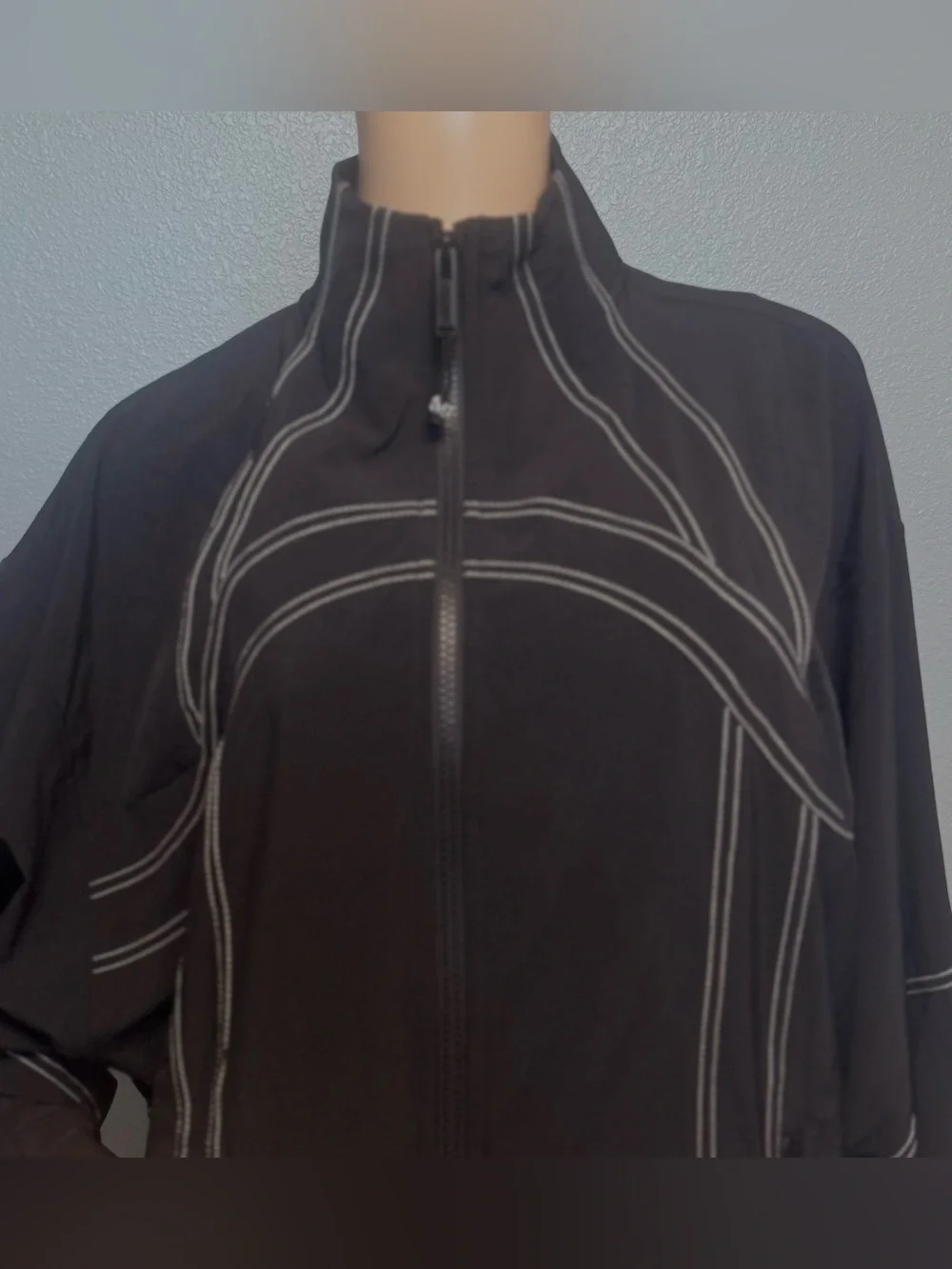 NWT Lululemon Define Oversized Black Zip Up Jacket (Swift) Size 8